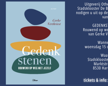 Boekvoorstelling Gedenkstenen